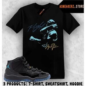 Tee Shirt Matching Aj 11 Gamma Blue To Match Mj Victory 11S T-Shirt